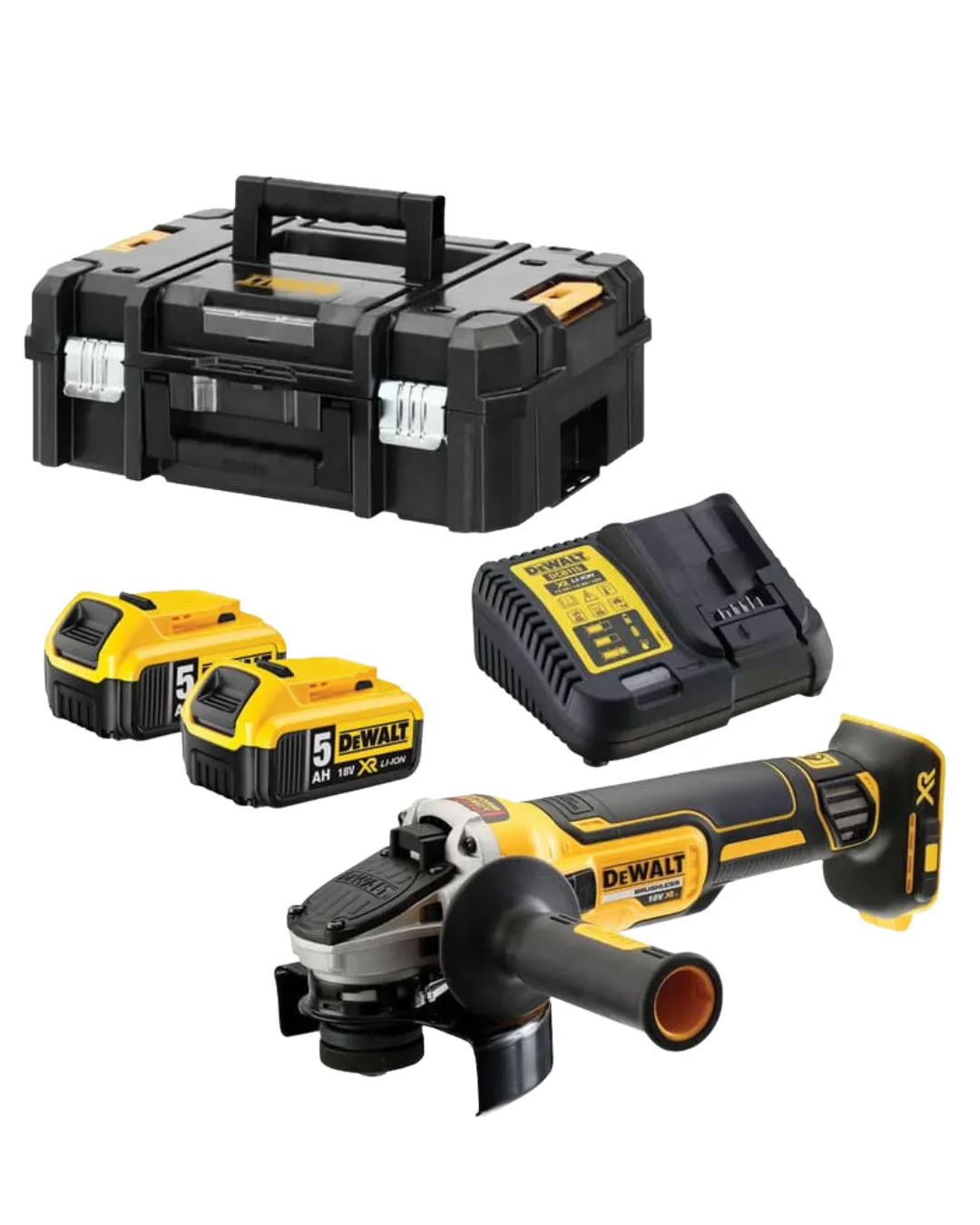 COFFRET MEULEUSE D'ANGLE DEWALT 125MM