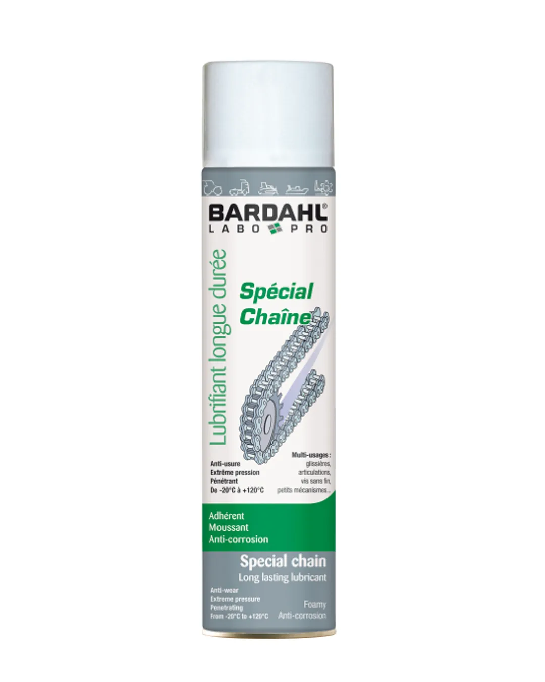 LUBRIFIANT SPRAY SPECIAL CHAINE 600ML