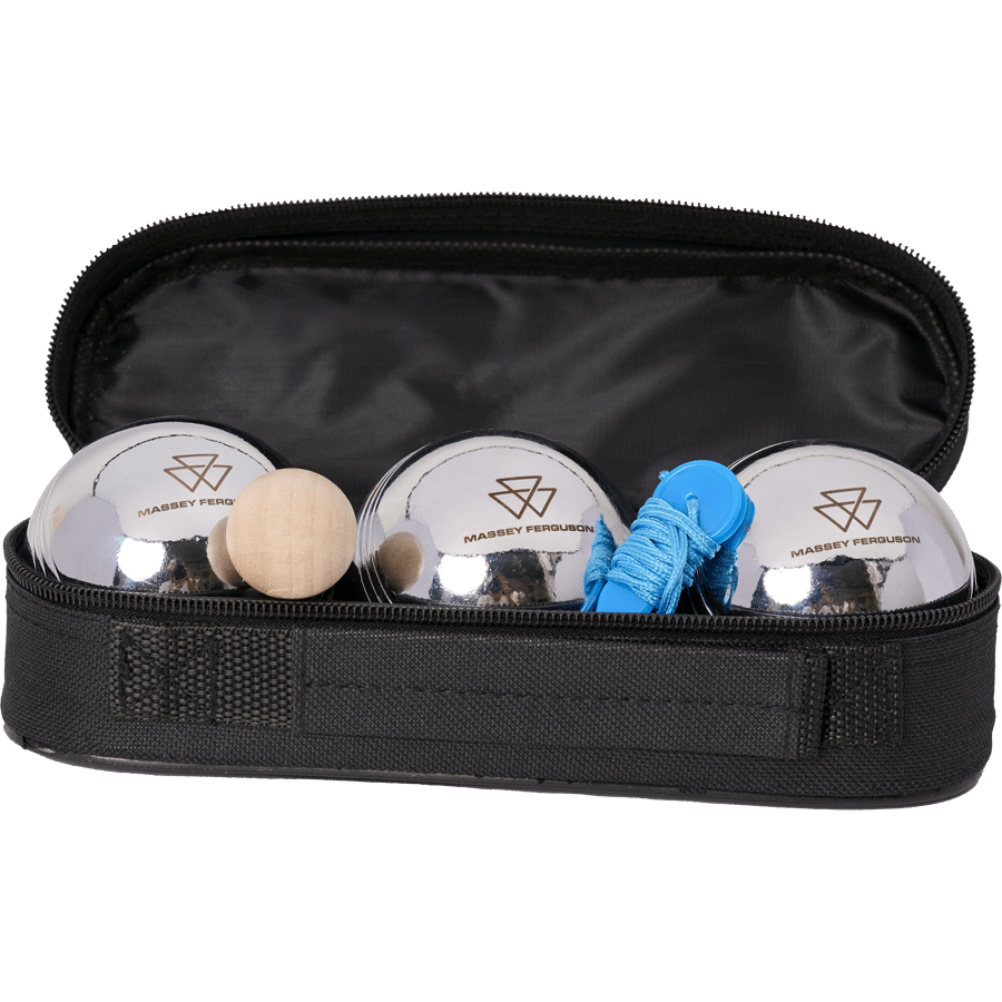 SET DE 3 BOULES DE PETANQUE - Allezy partenaire MASSEY FERGUSON